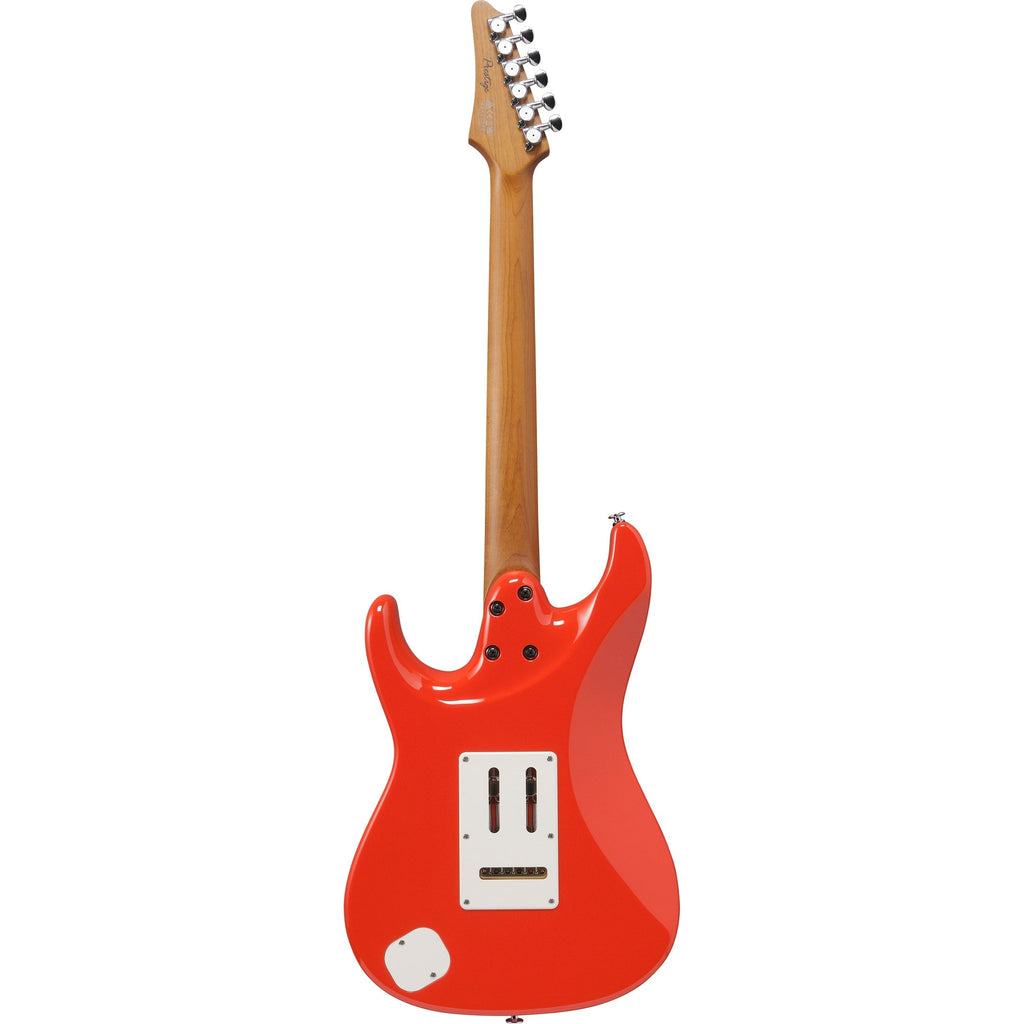 Ibanez AZ2204NW AZ Prestige 6-String Electric Guitar - Vermillion Red - View 3 | MusicMarket