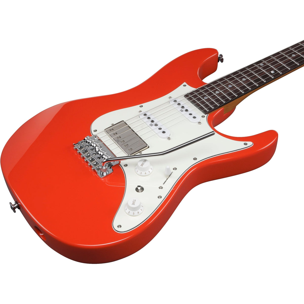 Ibanez AZ2204NW AZ Prestige 6-String Electric Guitar - Vermillion Red - View 8 | MusicMarket