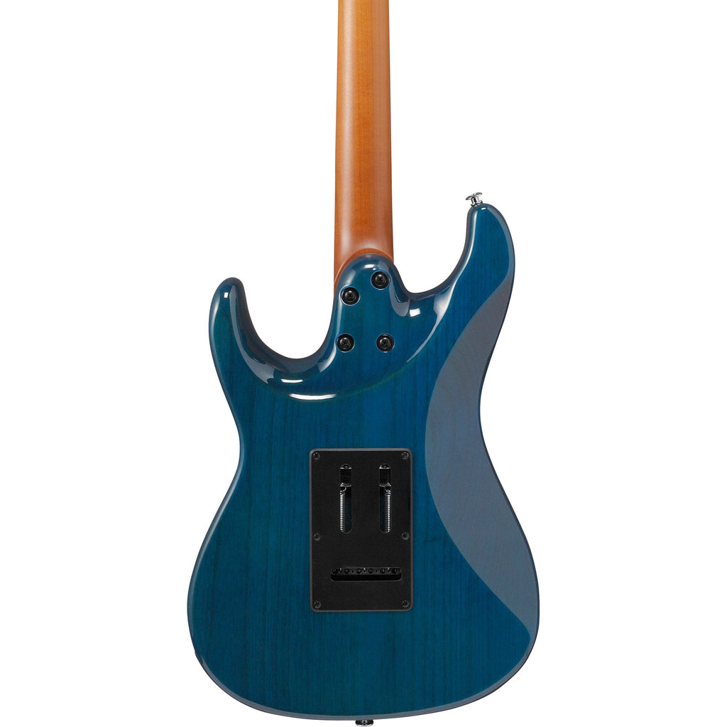 Ibanez AZ22S1F AZ Standard 6-String Electric Guitar -Transparent Turquoise Burst - View 10 | MusicMarket