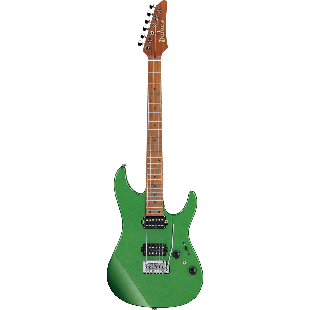 Ibanez AZ2402 AZ Prestige 6-String Electric Guitar - Apple Green Metallic - View 2 | MusicMarket