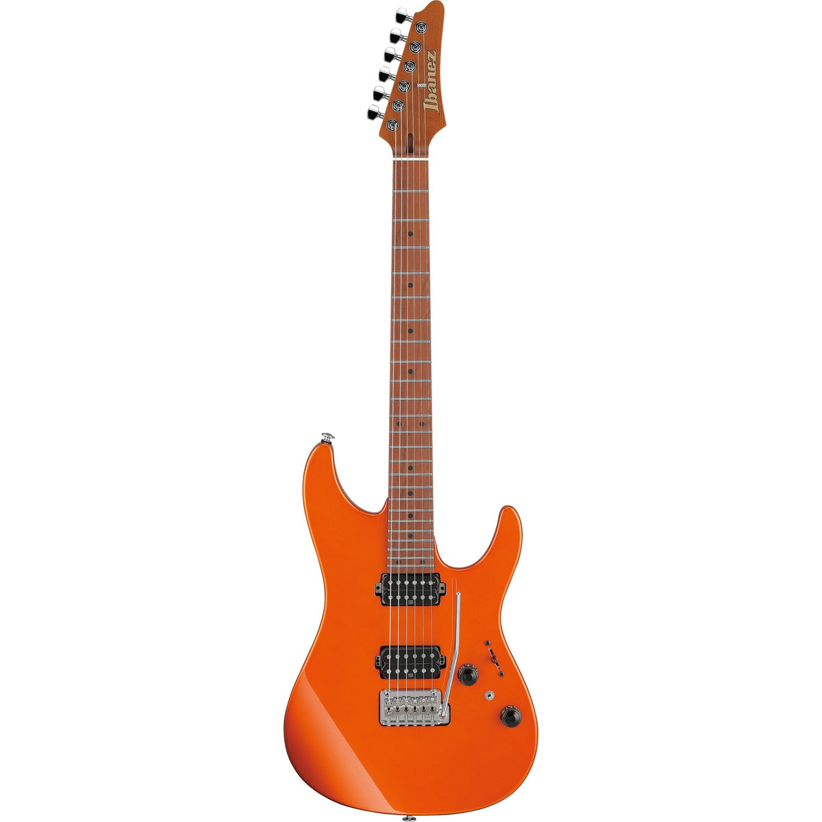 Ibanez AZ2402 AZ Prestige 6-String Electric Guitar - Roadster Orange Metallic - View 2 | MusicMarket