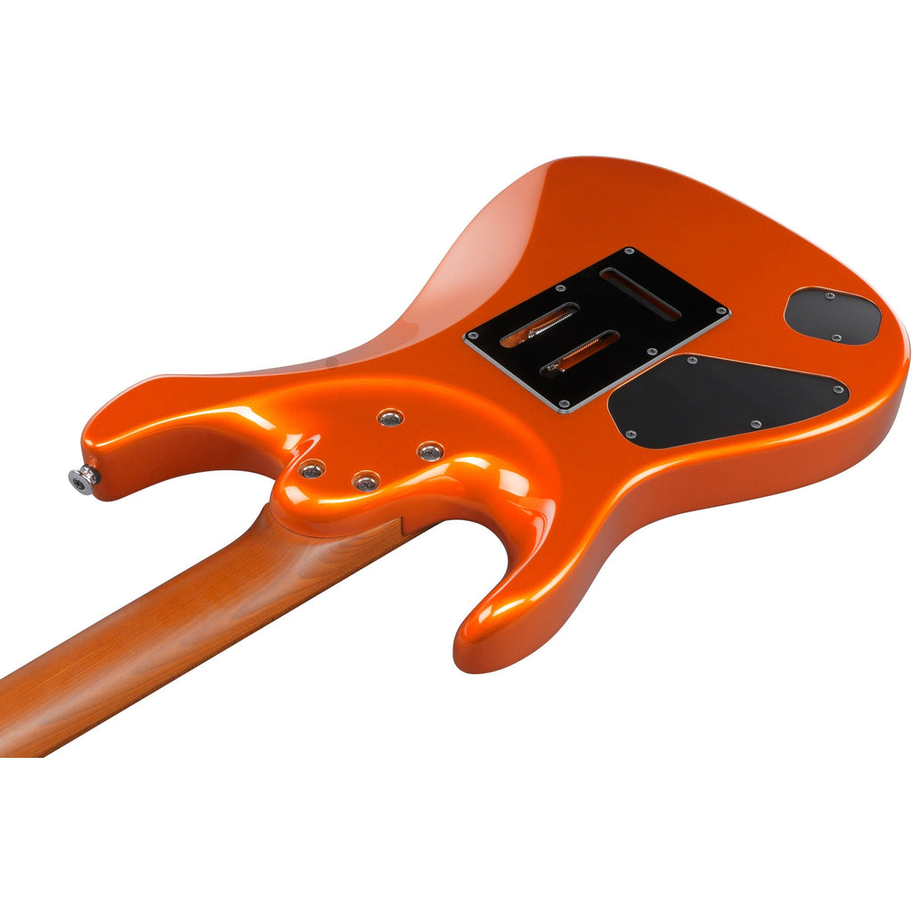 Ibanez AZ2402 AZ Prestige 6-String Electric Guitar - Roadster Orange Metallic - View 6 | MusicMarket
