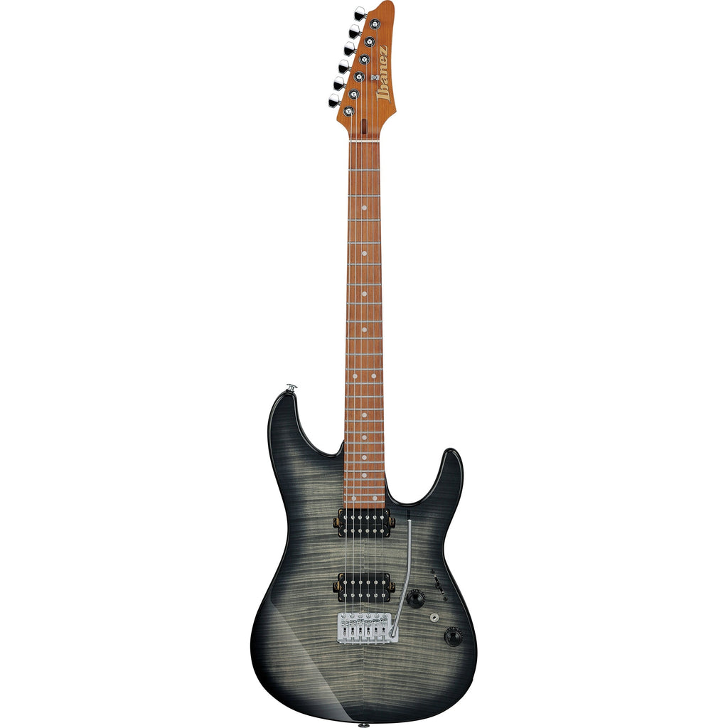 Ibanez AZ24S1F AZ Standard 6-String Electric Guitar - Transparent Black Sunburst - View 2 | MusicMarket