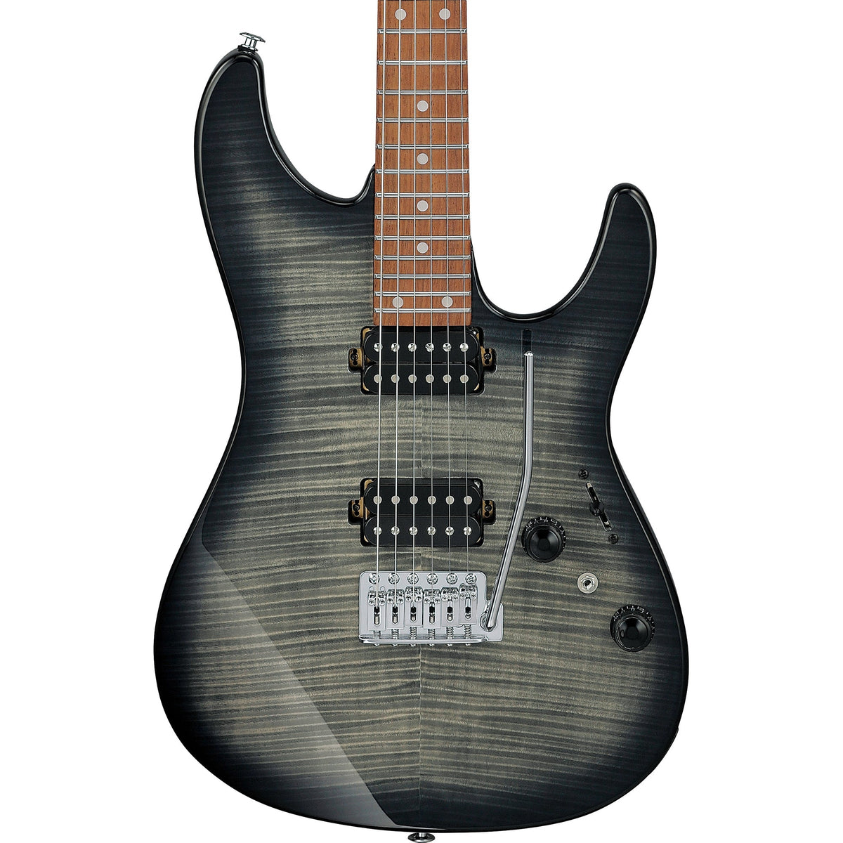Ibanez AZ24S1F AZ Standard 6-String Electric Guitar - Transparent Black Sunburst - MusicMarket