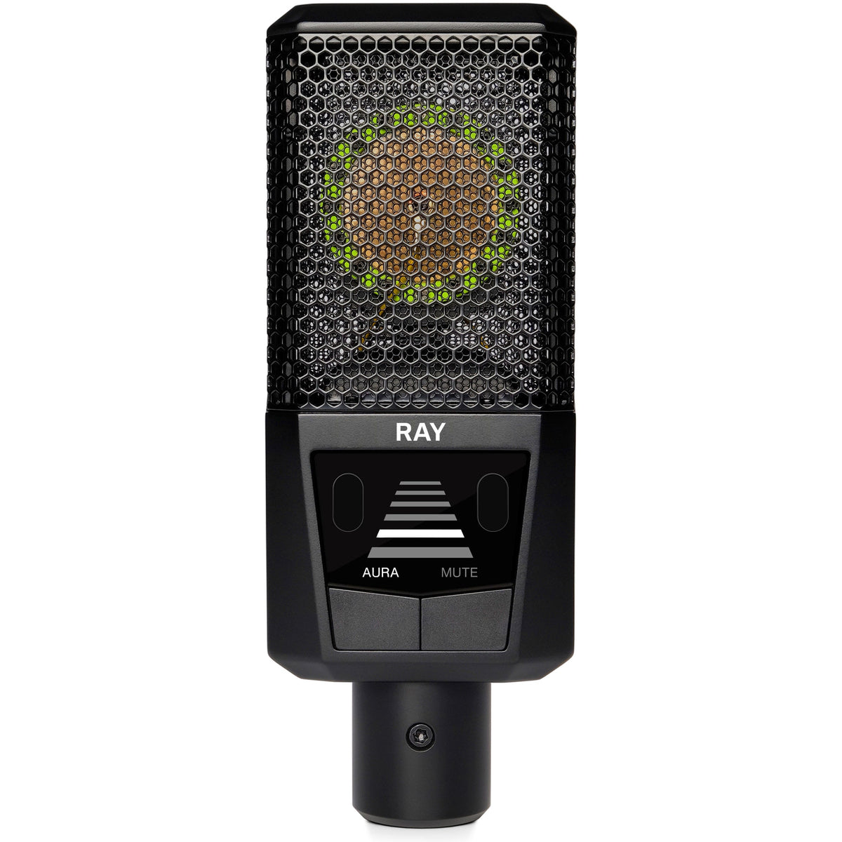 Lewitt RAY Microphone with Autofocus for Your Voice - Mute by Distance and Mute Button - for Podcasts, Streaming,