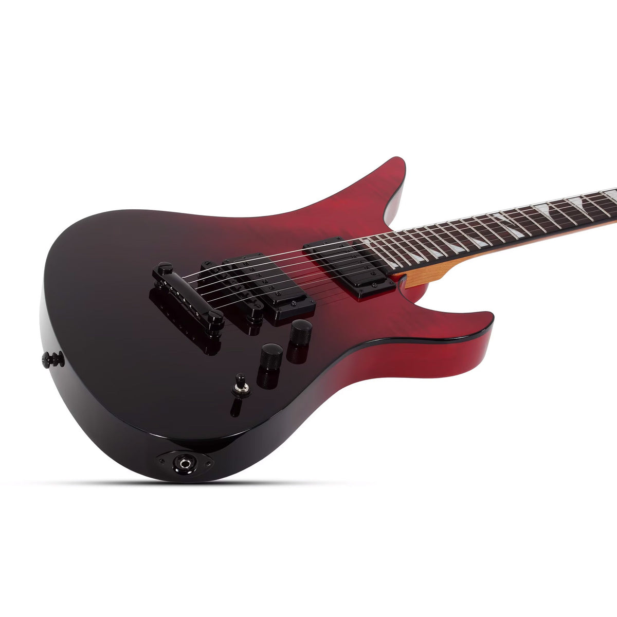 Schecter Avenger Standard Electric Guitar - Blood Burst - View 3 | MusicMarket