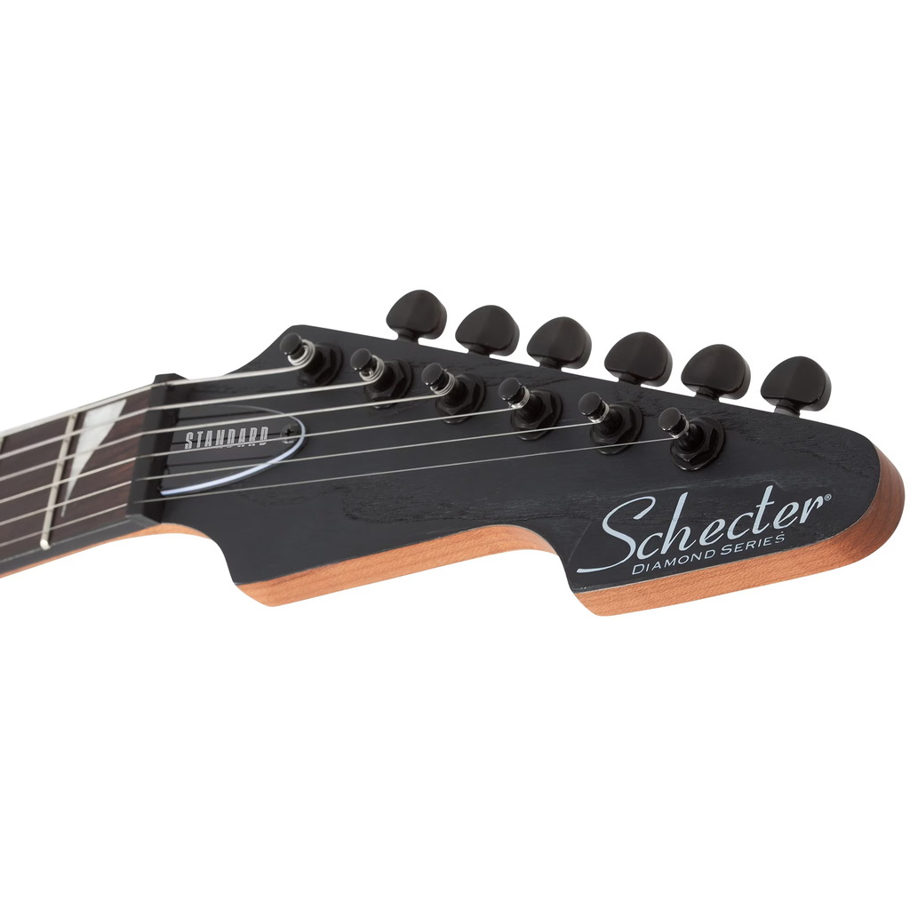 Schecter Avenger Standard Electric Guitar - Charcoal Satin - View 3 | MusicMarket