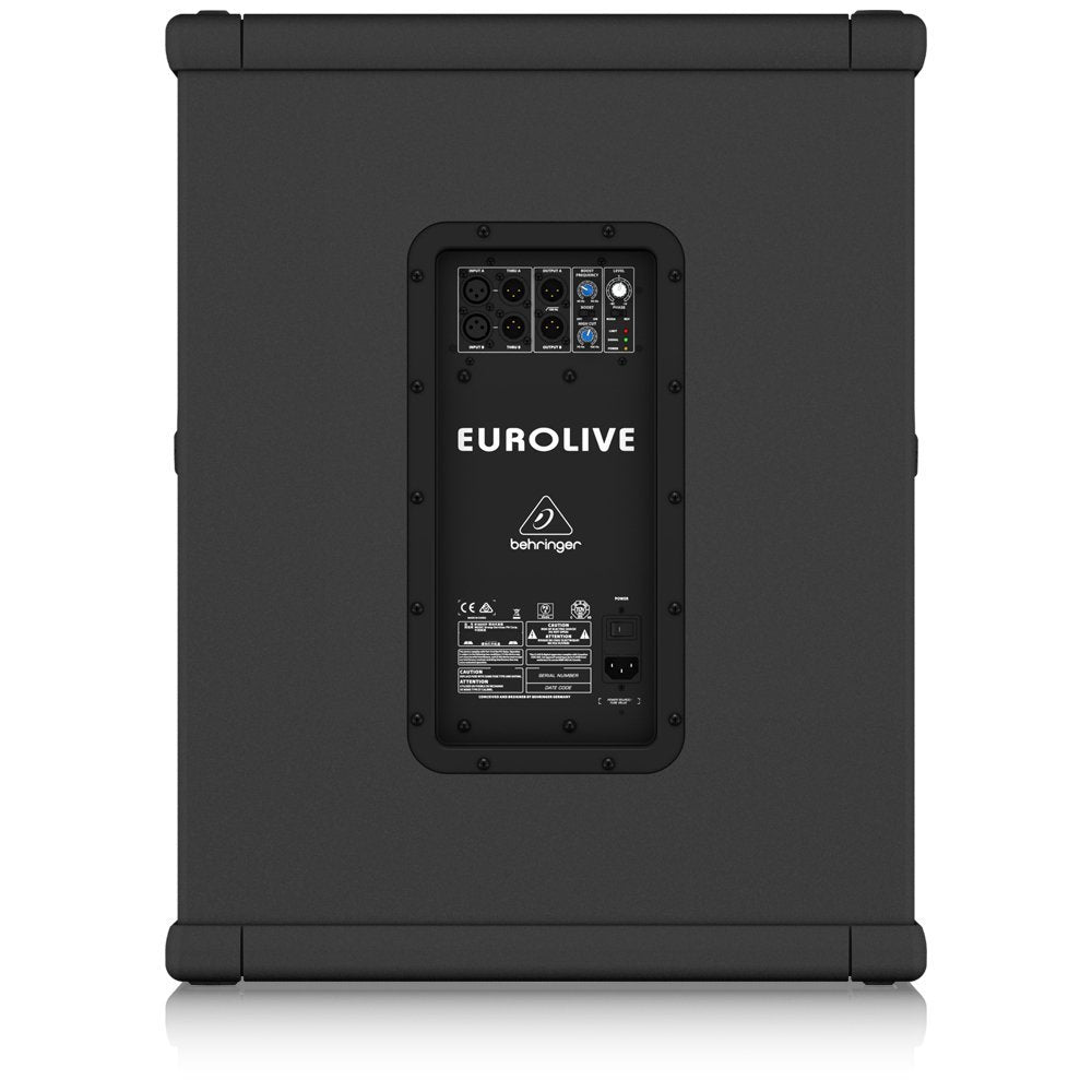 Behringer Eurolive B1800XP Active 3000W Subwoofer with 18" Turbosound Speaker - View 3 | MusicMarket