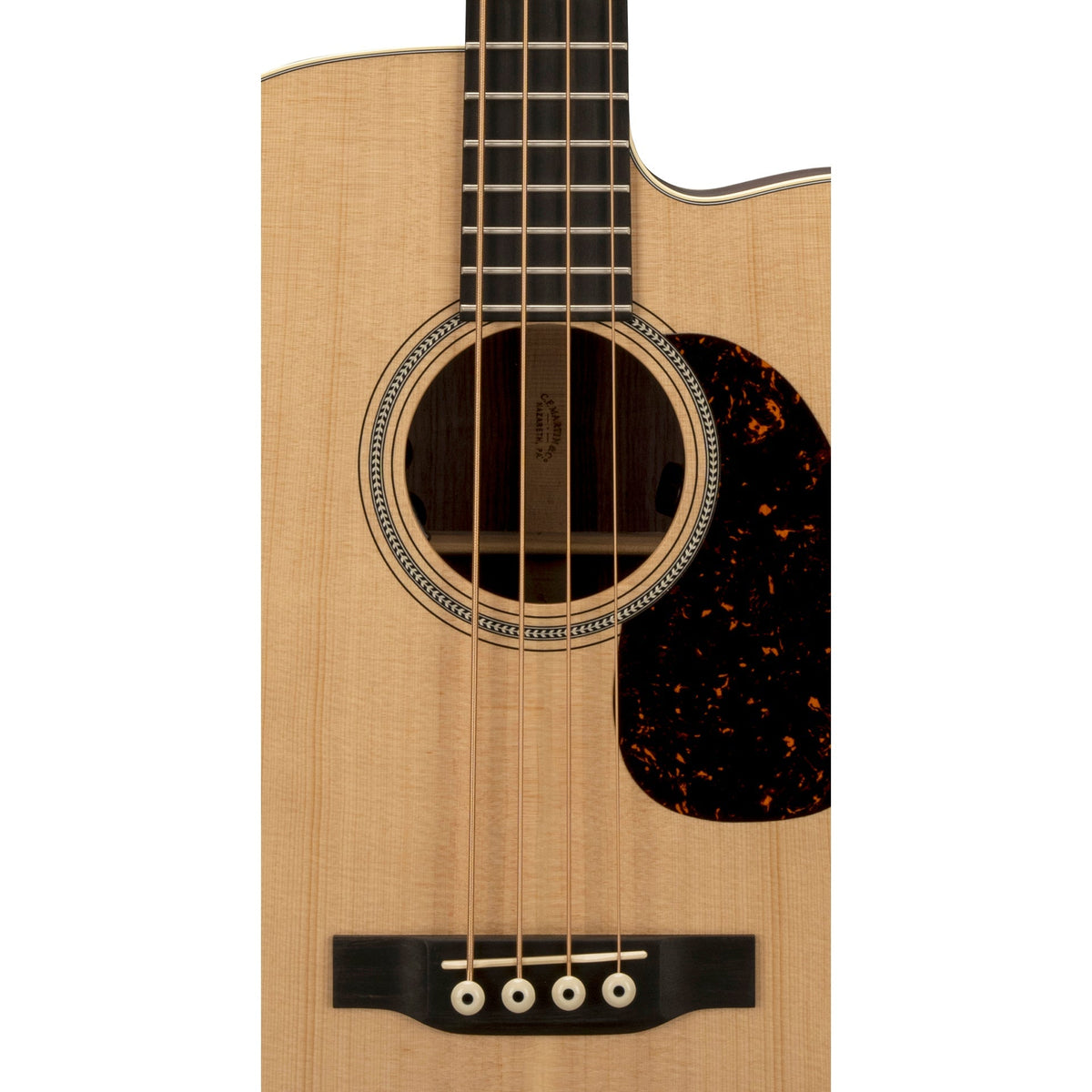 Martin BC-16E Acoustic Electric 4 String Bass - Satin - View 5 | MusicMarket