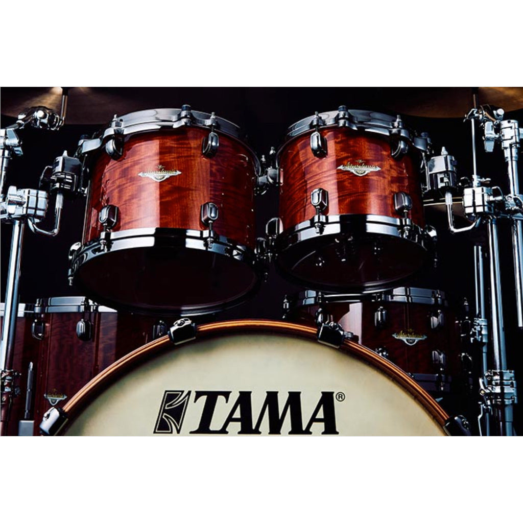Tama Starclassic Bubinga 5-Piece Shell Pack - Gloss African Cherry - View 2 | MusicMarket