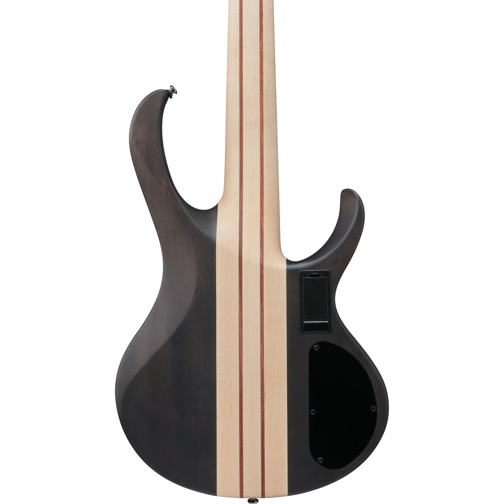 Ibanez BTB605 BTB Standard Left Handed 5-String Electric Bass - Transparent Gray Flat - View 9 | MusicMarket