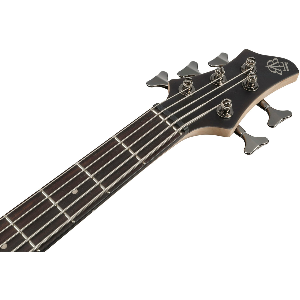 Ibanez BTB605 BTB Standard Left Handed 5-String Electric Bass - Transparent Gray Flat - View 7 | MusicMarket