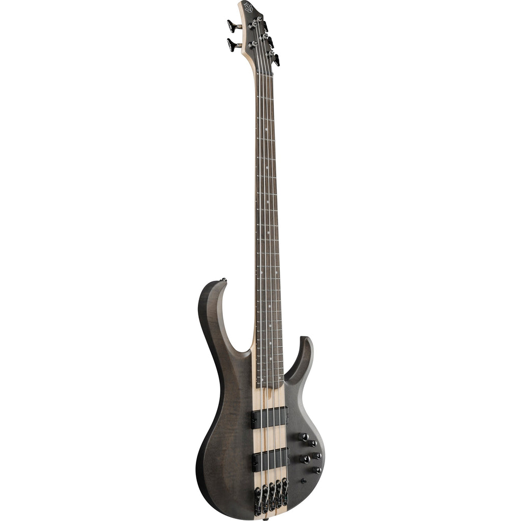 Ibanez BTB605 BTB Standard 5-String Electric Bass - Transparent Gray Flat - View 4 | MusicMarket