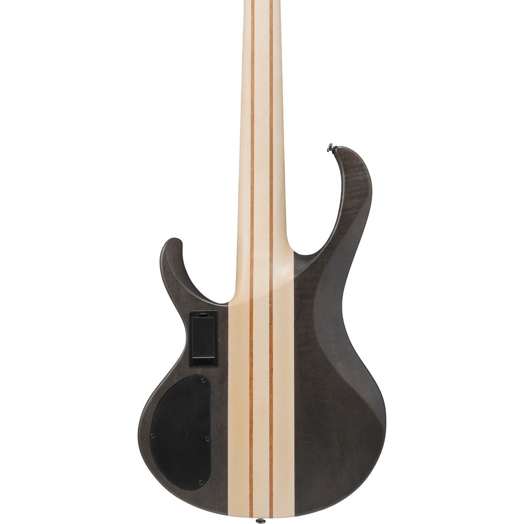 Ibanez BTB605 BTB Standard 5-String Electric Bass - Transparent Gray Flat - View 9 | MusicMarket