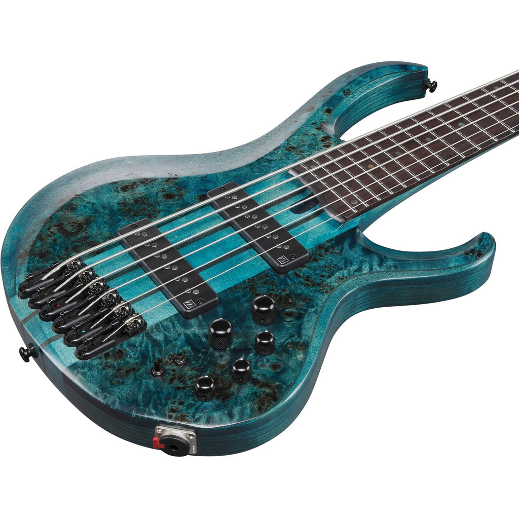 Ibanez BTB946 Standard 6-String Electric Bass - Cosmic Blue - View 7 | MusicMarket