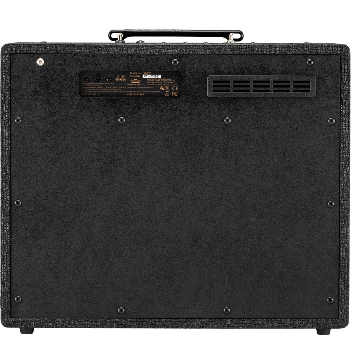 Vox Valvetronix VT40X Classic Blue 1x10 Combo Amp - View 4 | MusicMarket