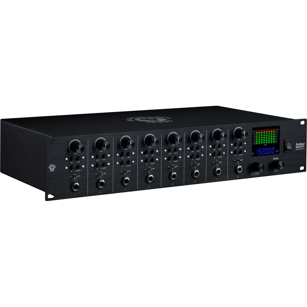 Black Lion Audio 8DAT 8 Channel Auteur Packed Mic Pre - View 4 | MusicMarket