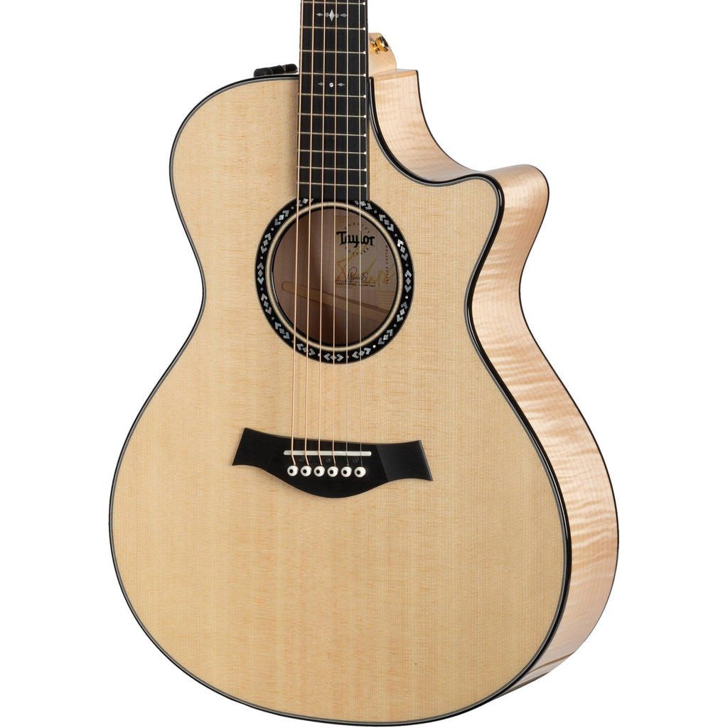 Taylor C412ce B4007 2024 NAMM Custom Acoustic Electric Guitar, Natural - View 4 | MusicMarket