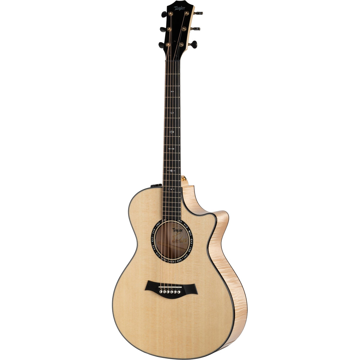 Taylor C412ce B4007 2024 NAMM Custom Acoustic Electric Guitar, Natural - View 5 | MusicMarket