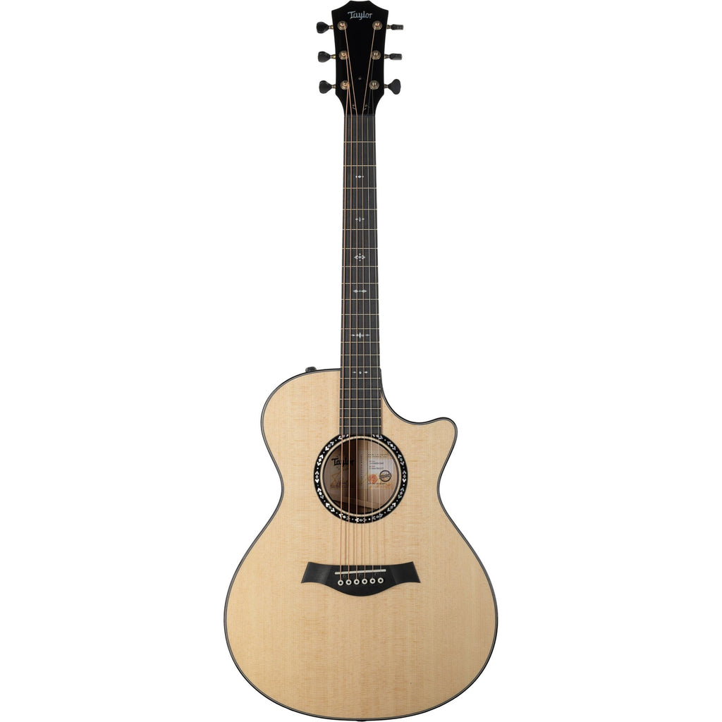 Taylor C412ce B4007 2024 NAMM Custom Acoustic Electric Guitar, Natural - View 7 | MusicMarket