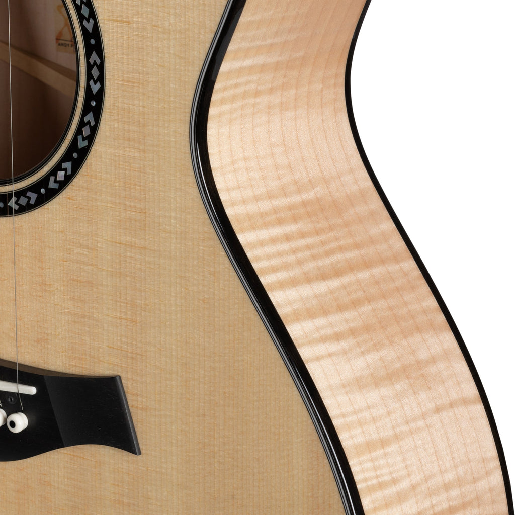 Taylor C412ce B4007 2024 NAMM Custom Acoustic Electric Guitar, Natural - View 12 | MusicMarket