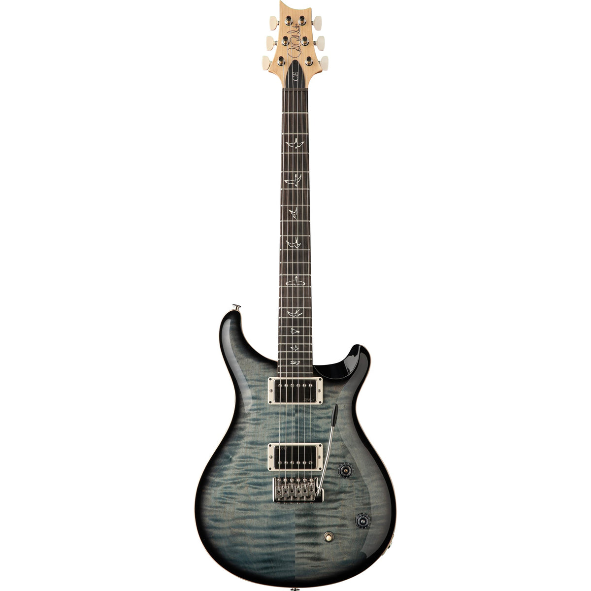 PRS CE 22 Limited Edition Electric Guitar - Faded Blue Smokeburst - View 2 | MusicMarket