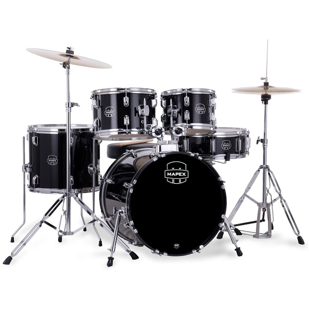 Mapex Comet Series 5-Piece Shell Kit - Black - MusicMarket