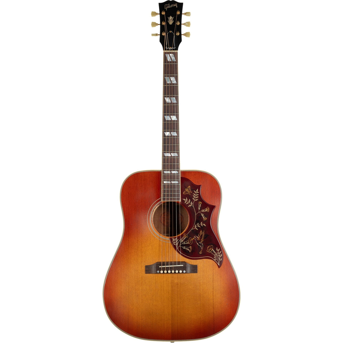 Gibson 1960 Hummingbird Acoustic Guitar - Heritage Cherry Sunburst Light Aged - View 16 | MusicMarket