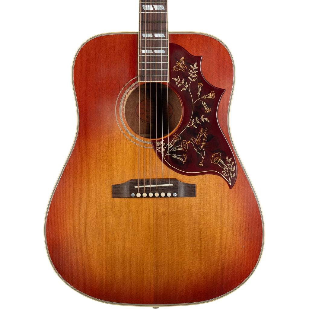 Gibson 1960 Hummingbird Acoustic Guitar - Heritage Cherry Sunburst Light Aged - View 15 | MusicMarket