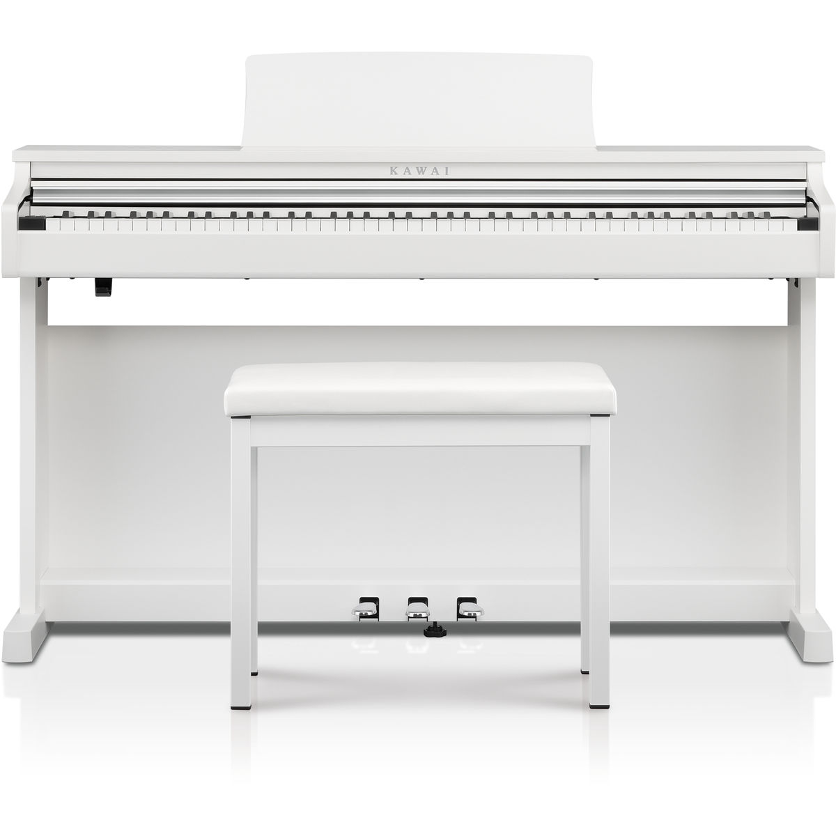 Kawai CX202 Digital Piano with Bench - Satin White - View 2 | MusicMarket