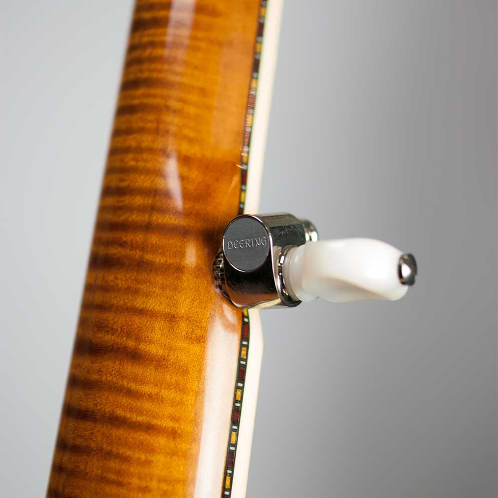 Deering Calico 5 String Banjo - View 10 | MusicMarket