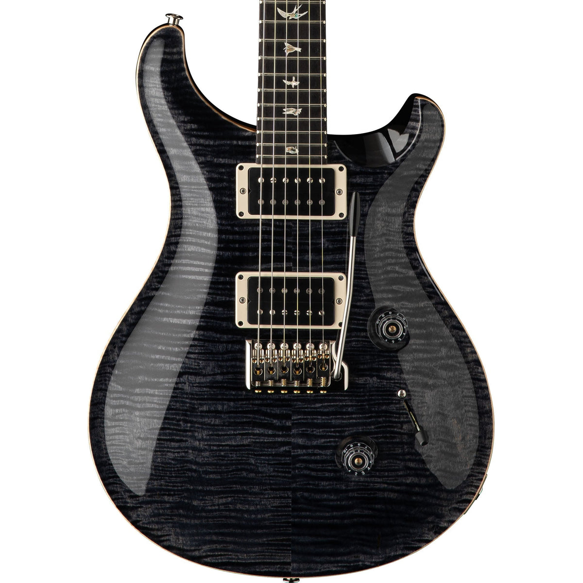 PRS 2024 Custom 24 Electric Guitar - Gray Black 10-Top - MusicMarket