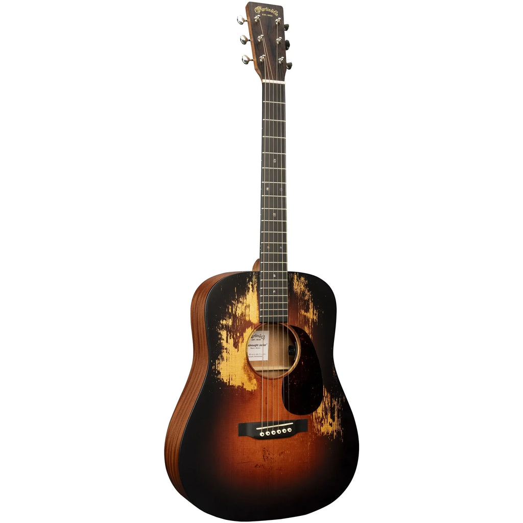 Martin D Jr E StreetLegend Burst Acoustic Electric Guitar - Sunburst - View 2 | MusicMarket