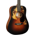 Martin D Jr E StreetLegend Burst Acoustic Electric Guitar - Sunburst - MusicMarket