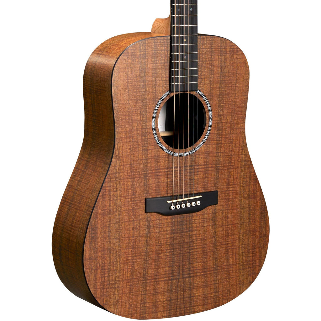 Martin D-X1E Koa Dreadnought Acoustic Electric Guitar - View 5 | MusicMarket
