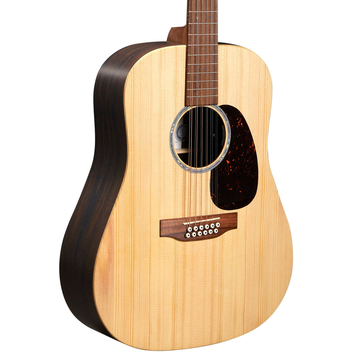 Martin D-X2E Brazilian 12-String Acoustic-Electric Guitar - View 5 | MusicMarket