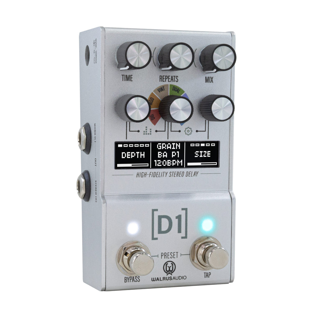 Walrus Audio Mako Series MKII - D1 High-Fidelity Delay Pedal - View 3 | MusicMarket