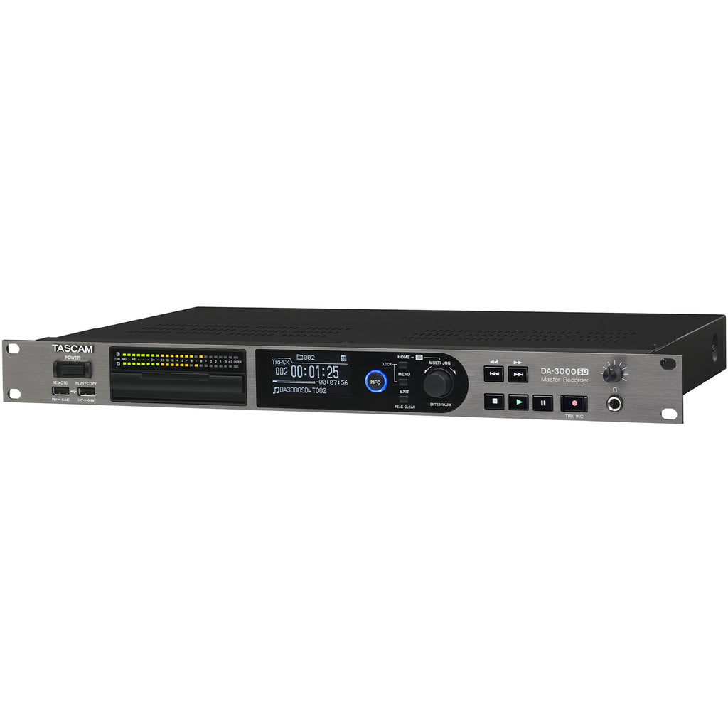 Tascam DA-3000SD 2-Channel DSD/PCM Master Recorder and AD/DA Converter - View 3 | MusicMarket