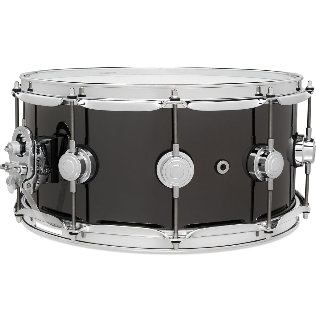 Drum Workshop Collectors Series 6.5x14 Snare Drum - Black Nickel over Brass - View 3 | MusicMarket