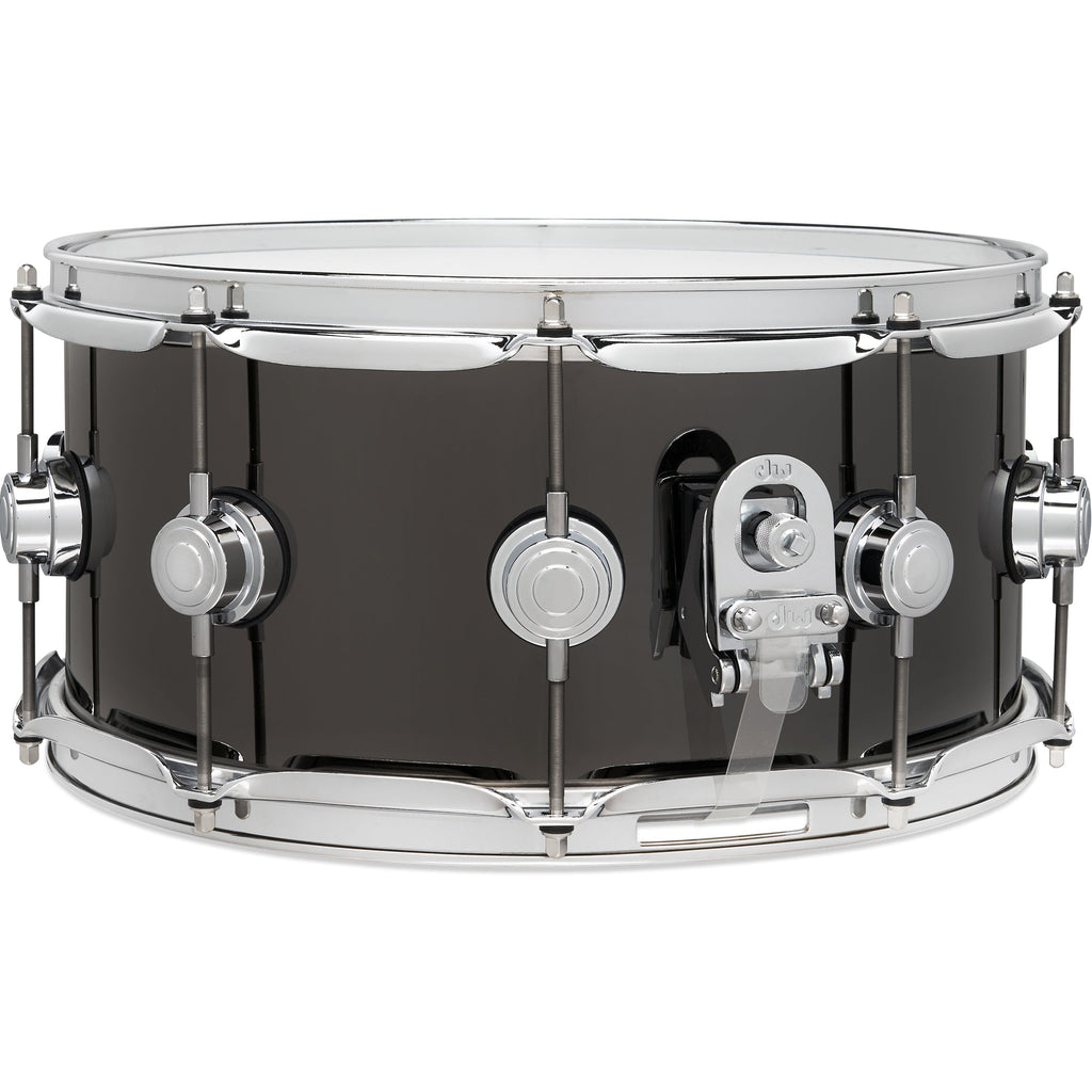 Drum Workshop Collectors Series 6.5x14 Snare Drum - Black Nickel over Brass - View 4 | MusicMarket