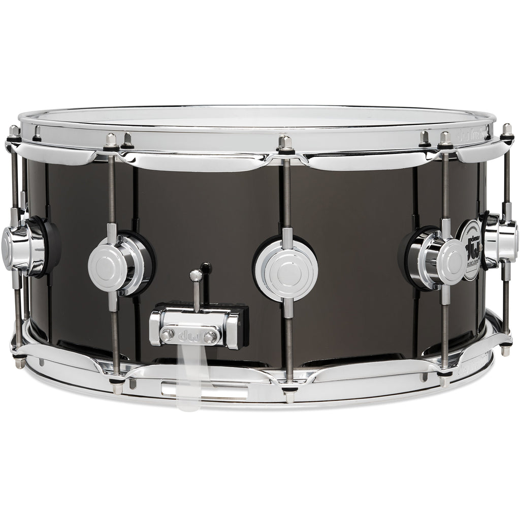 Drum Workshop Collectors Series 6.5x14 Snare Drum - Black Nickel over Brass - View 2 | MusicMarket