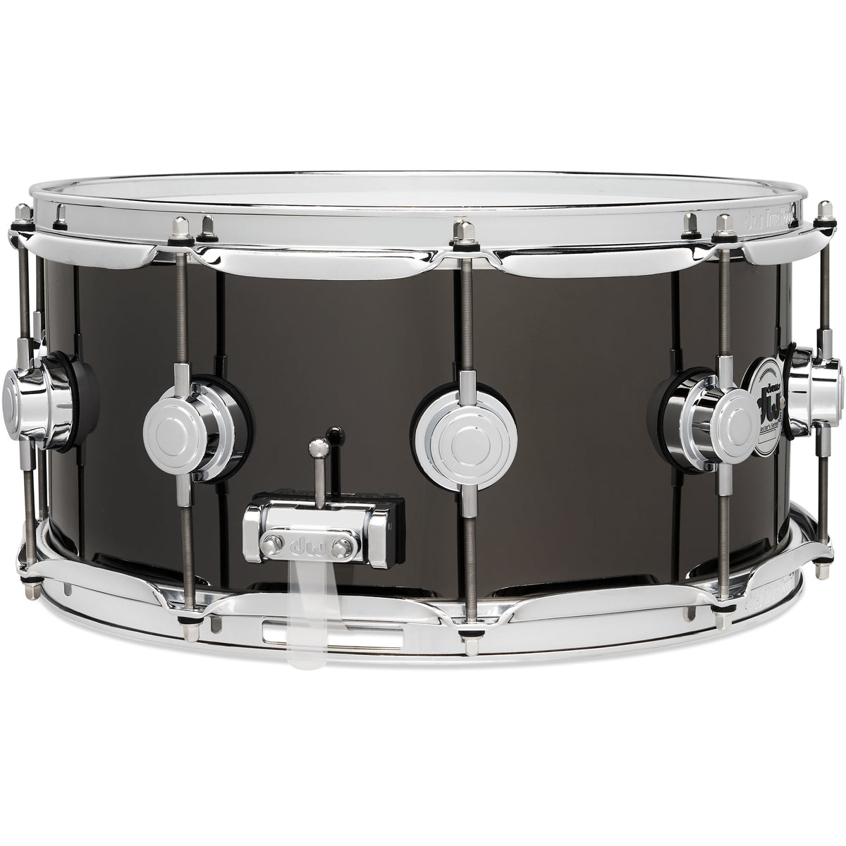 Drum Workshop Collectors Series 6.5x14 Snare Drum - Black Nickel over Brass - View 2 | MusicMarket