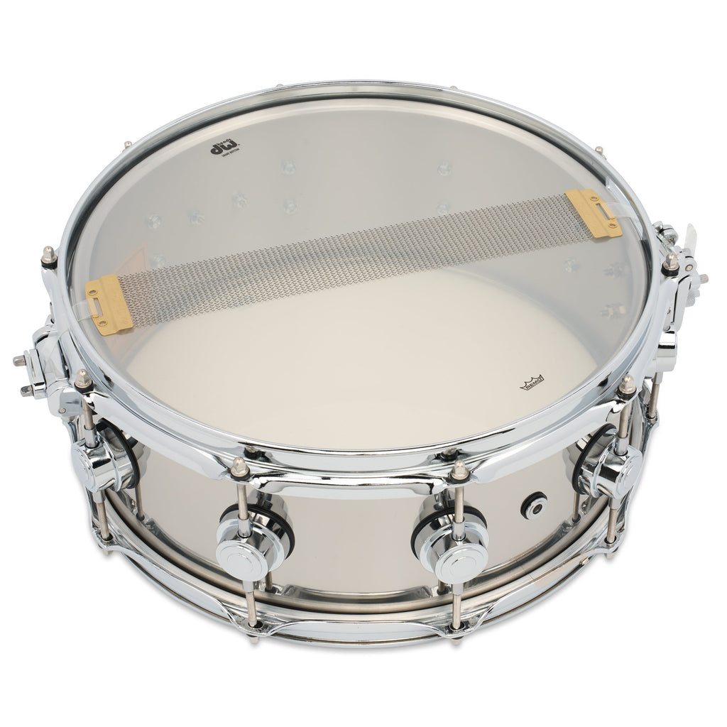 Drum Workshop Collectors Series 5.5x14 Snare Drum - Stainless Steel - View 3 | MusicMarket