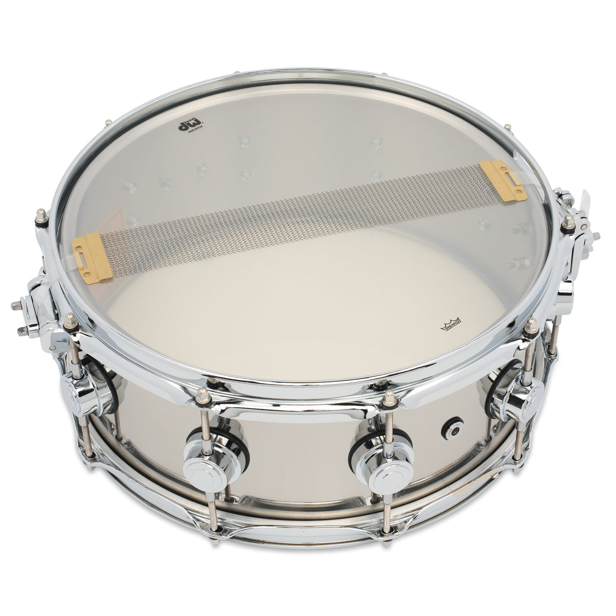 Drum Workshop Collectors Series 5.5x14 Snare Drum - Stainless Steel - View 3 | MusicMarket