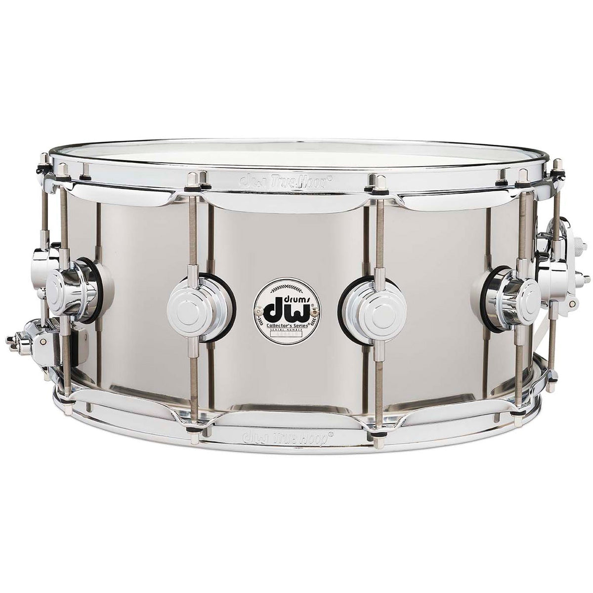 Drum Workshop Collectors Series 6.5x14 Stainless Steel Snare Drum - MusicMarket
