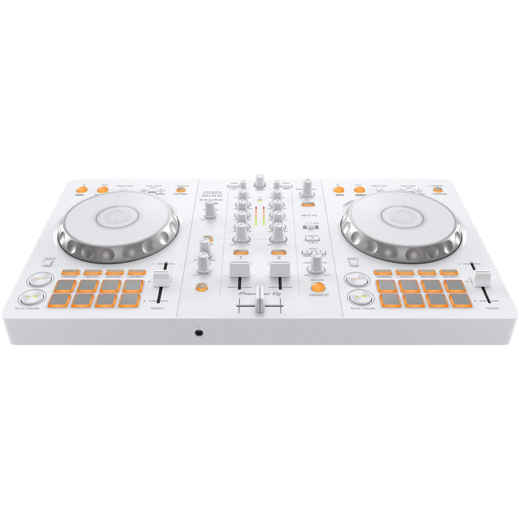 Pioneer 2-Channel DJ controller for Serato & Rekordbox - Limited Edition White - View 2 | MusicMarket