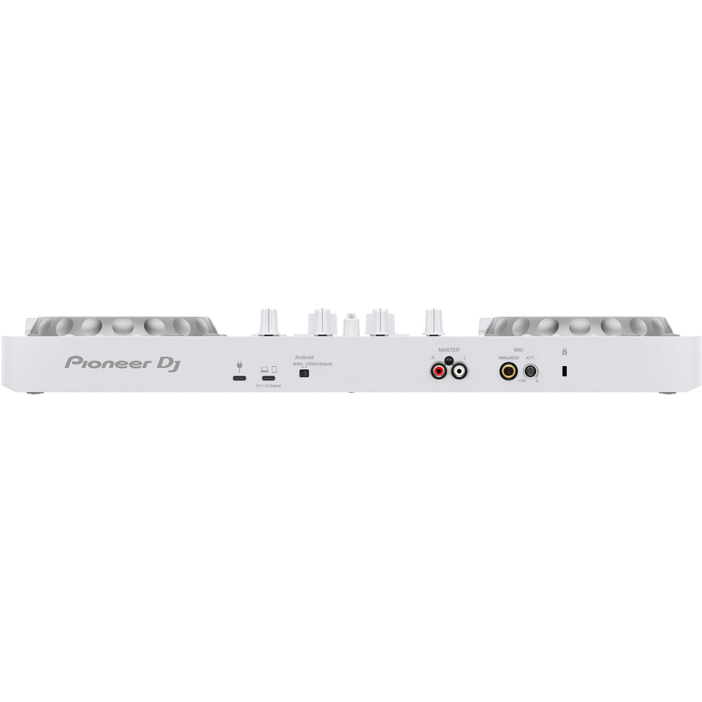 Pioneer 2-Channel DJ controller for Serato & Rekordbox - Limited Edition White - View 4 | MusicMarket