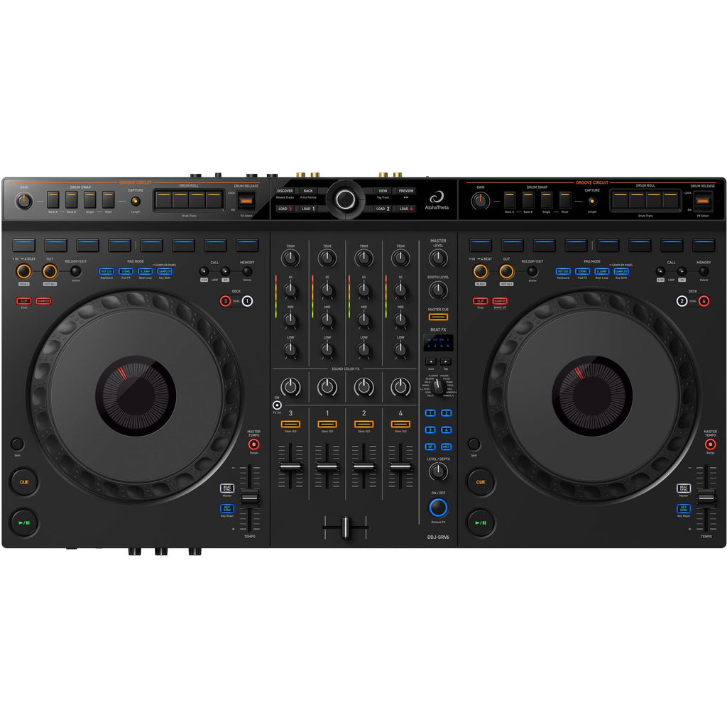 AlphaTheta DDJ-GRV6 4-Channel DJ Controller - MusicMarket