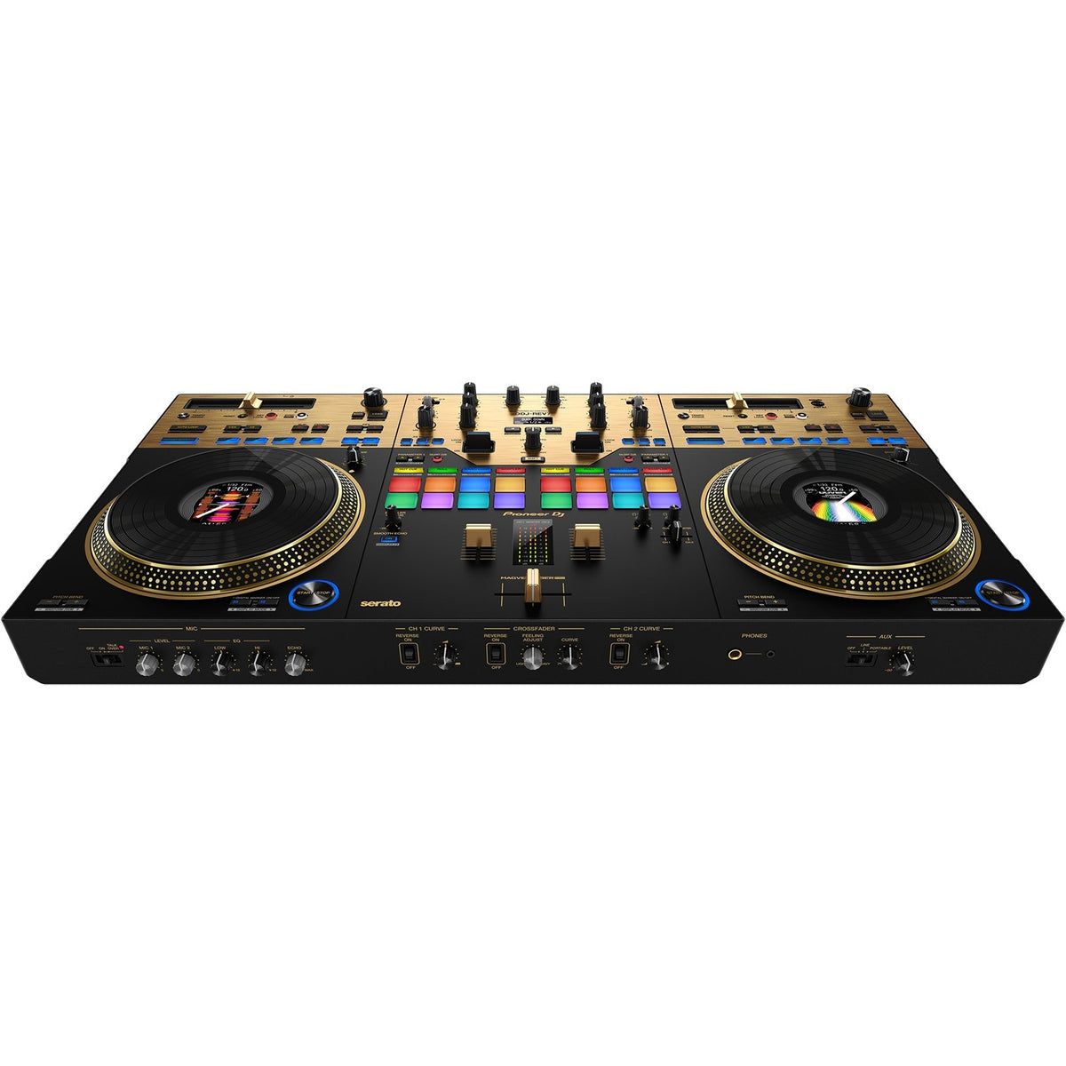 Pioneer DJ DDJ-REV7-N Professional DJ Controller - Limited Edition Gold - View 3 | MusicMarket