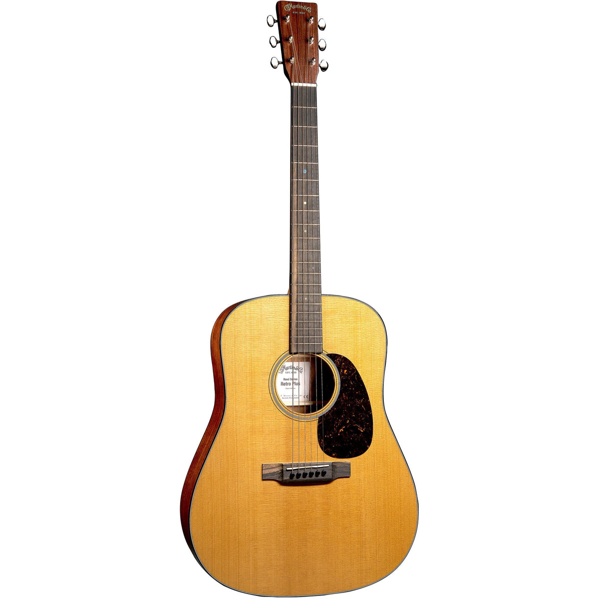 Martin DE Retro Plus Mahogany Acoustic Electric Guitar - Aging Toner - View 2 | MusicMarket